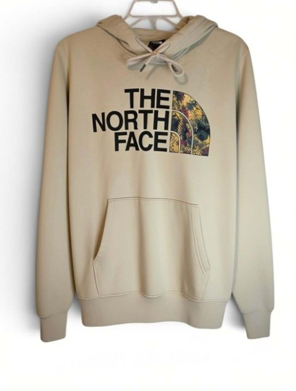 The North Face Half Dome Pullover Hoodie Tan Size S